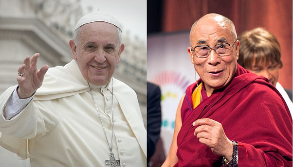 Pope Francis & Dalai Lama 602