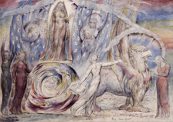 Beatrice Addressing Dante from the Car 1824-7 William Blake 1757-1827