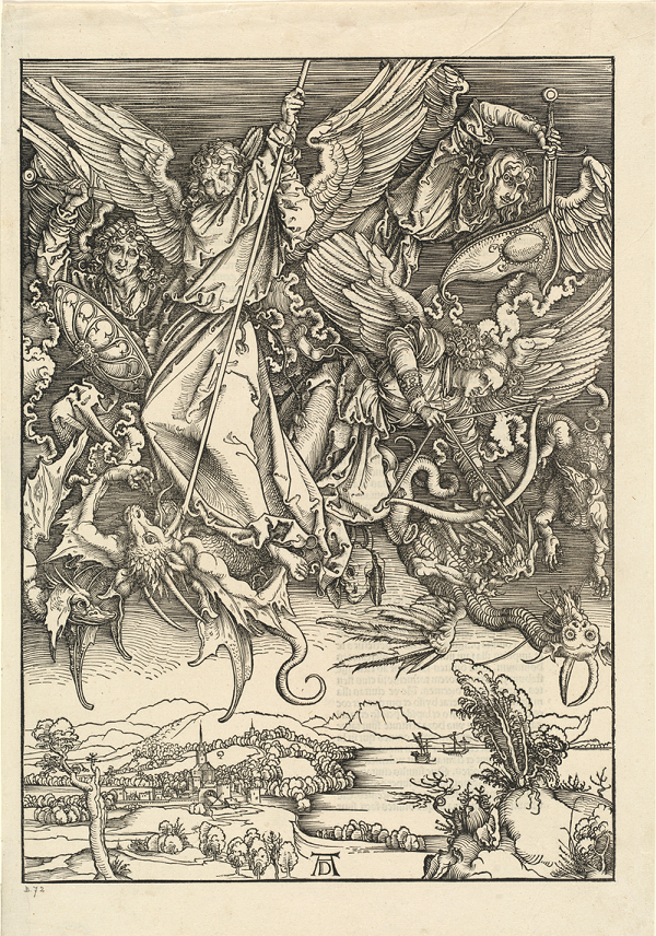 Saint Michael Fighting the Dragon