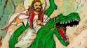 Jesus dinosaur detail 602