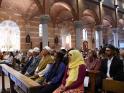 Muslims at Mass in Milan